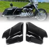 Unbranded Motor Gloss Black Fairing Panel Side Covers For Harley