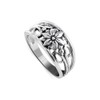 .925 Sterling Silver Celtic Knot Design Ring Size 9 9