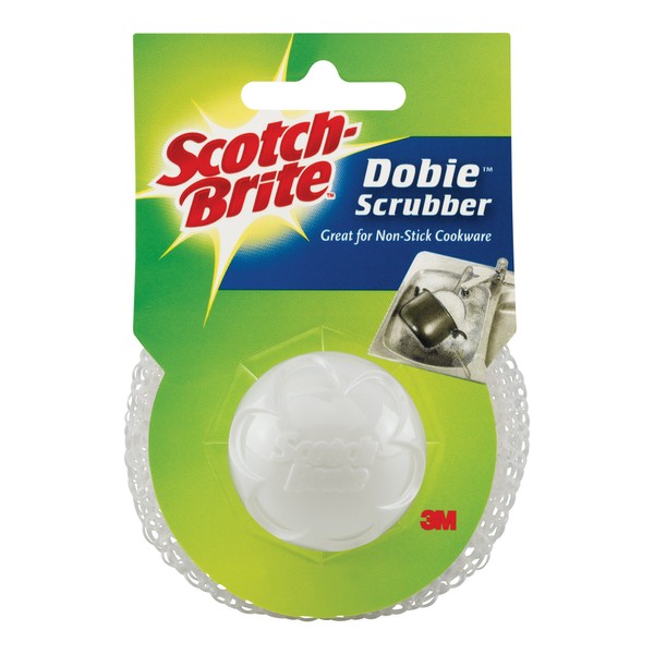 Scotch-Brite Dobie Scrubber, Great For Non-Stick Cookware, 6-Pack