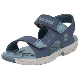 Timberland Unisex Children's Moss Jump 2 Strap (Junior) Sandal, darkblue, 37 EU