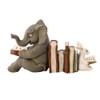 Elephant and Rabbit Statue Bookend Figurines Ornaments Resin Animal Figurines