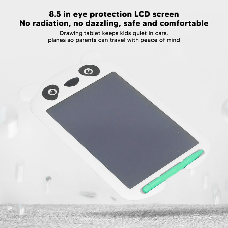 LCD Writing Tablet Pressure Sensing Portable Safe Transparent Children Colorful