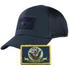 Condor MESH Fitted Cap Bundle (Navy Flag) - Navy Blue