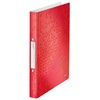 Leitz Wow 42570026 A4 Ring Binder, High-Quality 2 Round Ring