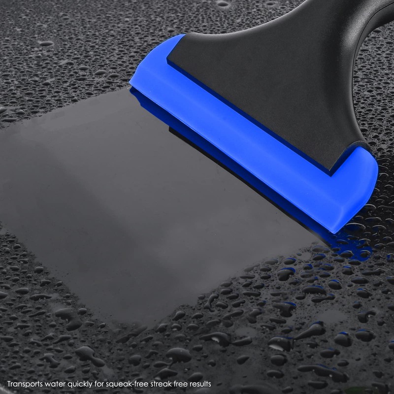 EHDIS 6'' Small Silicone Squeegee 5-inch Handy Small Rubber Window