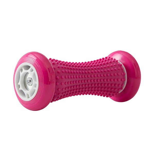 AINAAN Foot Massage Roller for Relief Plantar Fasciitis and Reflexology Massage for Deep Tissue Acupresssure Recovery for Relax Foot Back Leg Hand Tight Muscle（Pink）