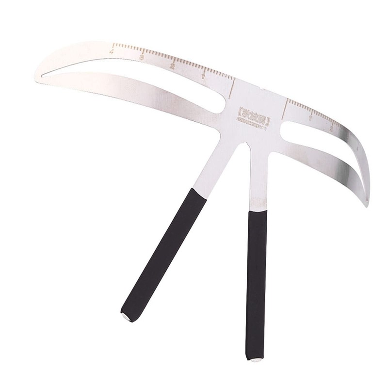 1 Piece Eyebrow Ruler, Professional Eyebrow Measure Balance Extension Ruler