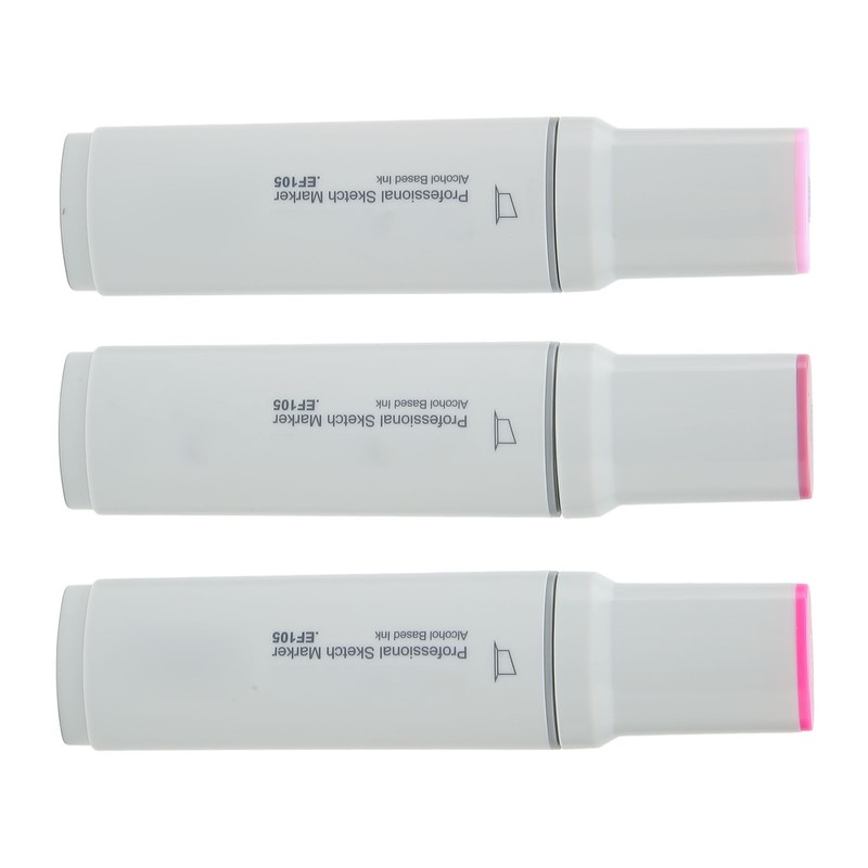 3pcs Jumbo Markers Professional DIY Large Wide Head Quick Drying