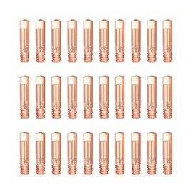 Puntas de contacto de cobre de .035 pulgadas / .030 pulgadas, paquete de 30 antorchas de soldadura Mig 11-30 accesorios para 15AK MIG/MAG antorcha de soldadura MIG pistolas (0.030 pulgadas)