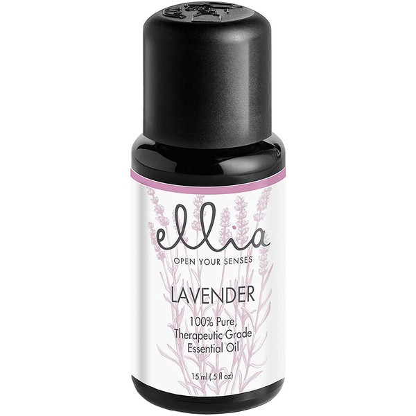 Ellia Lavender Diffuser Essential Oil | 15ml, 100% Pure, Therapeutic Grade