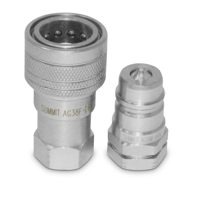 3/8” Ag ISO 5675 Hydraulic Quick Connect Pioneer Style Coupler