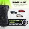 Car Door Step, Multi-Foldable Aluminum Alloy Roof Rack Car Step,
