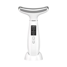 3 Color Facial Massager Tool, Facial Massage Skin Care and Double Chin Neck Massage, Face Sculpting Tool with Thermals, Portable Facial Beauty Devices, Trending Products, Beauty Instrument:_Clooling Whtie+Hydrating Essenc
