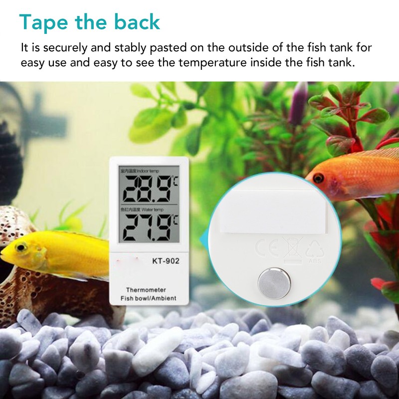 Digital Aquarium Thermometer Ultra Low Power Consumption Electronic Digital Fish