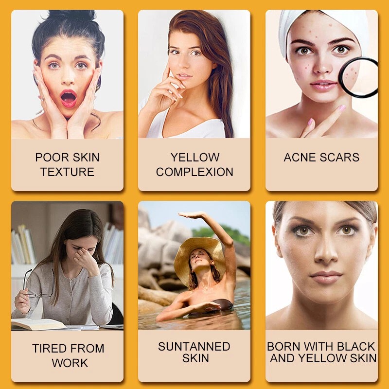 NATURE'S LIVE Liposomal Glutathione Pure Reduced L-Glutathione Detox Skin Whitening