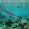 Drfish 5 Pack Soft Fishing Bait, Fork Tail Soft Jerk