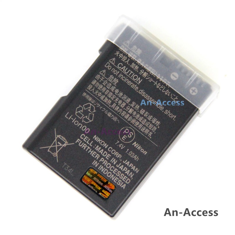 For Nikon 2 Pcs Original Nikon EN-EL14 Battery For D3100