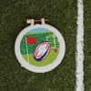 Simply MAKE Cross Stitch Kit Rugby Match Design, Kids &