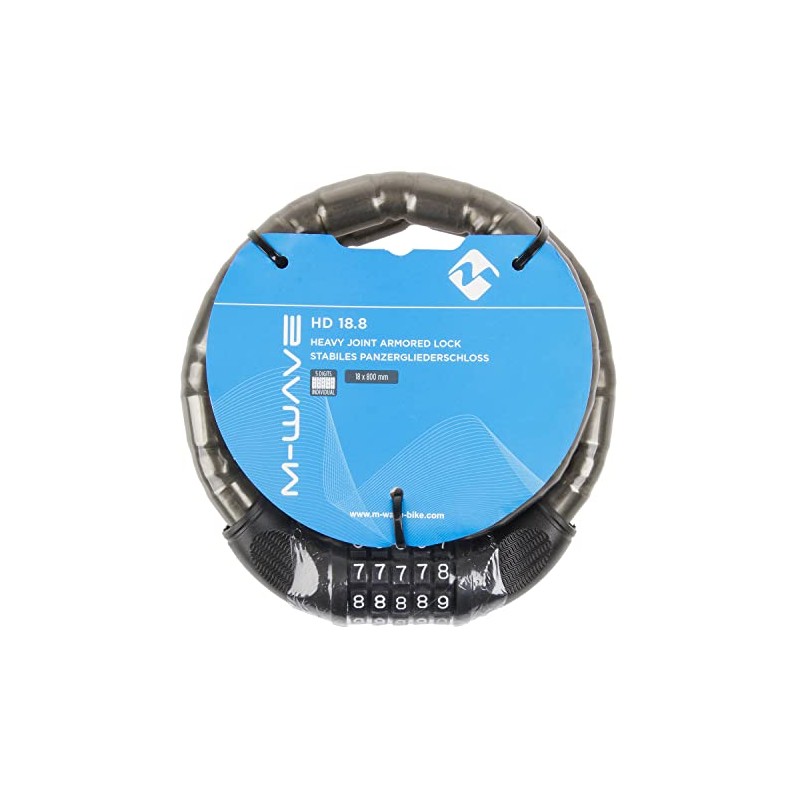 M-Wave Digit Joint Armored Lock - Black