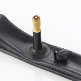 FISCHER Unisex Bicycle Inner Tube Black Plain