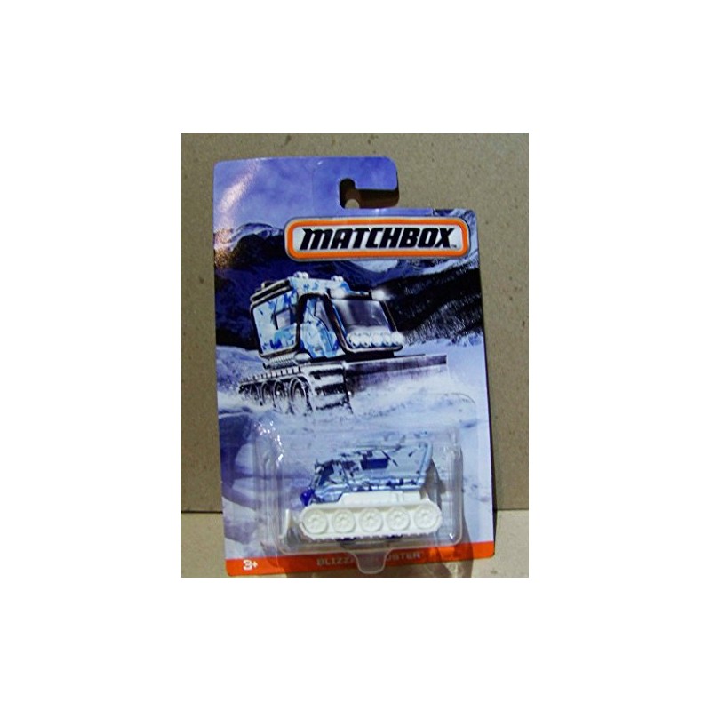 MATCHBOX BLIZZARD BUSTER IN SNOW CAMO BLUE AND WHITE