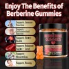 OALSE Berberine Gummies with Berberine HCI (1,500mg)，Ceylon Cinnamon，Milk Thistle，PlusChro mium
