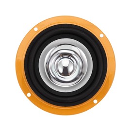 lii song 4 Inch Full Range Speaker Driver Metal Cone Unit for Desktop HiFi DIY, Al-4, Lot of 2 Units…