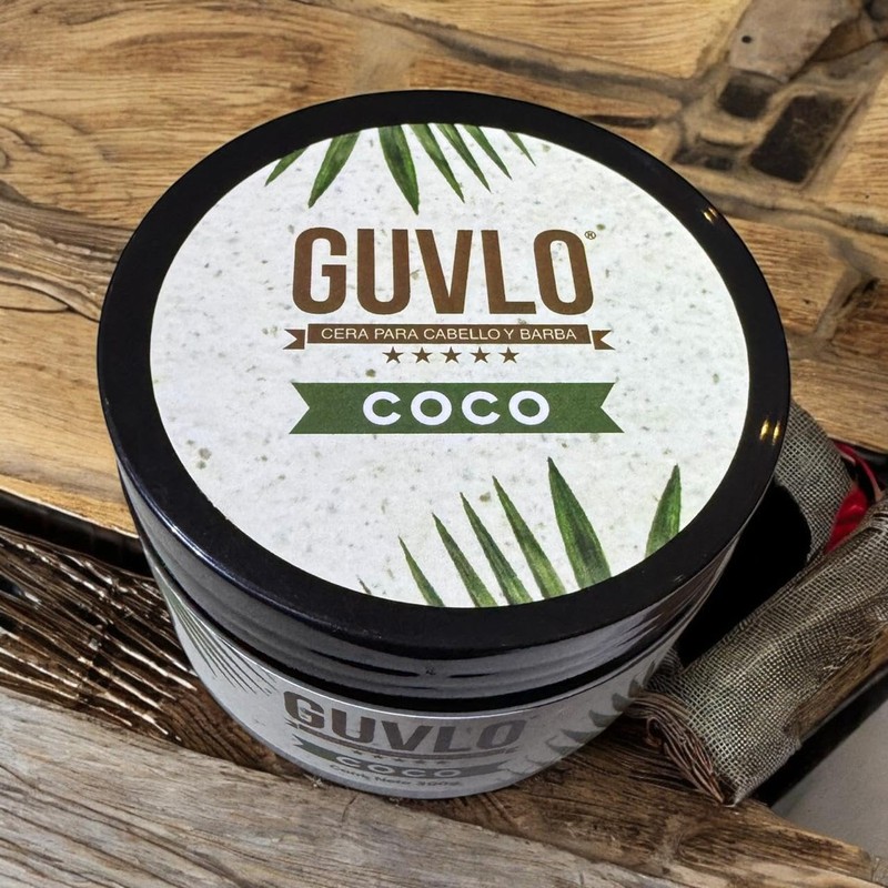 Cera para Cabello y Barba, Aroma de Coco, 300g