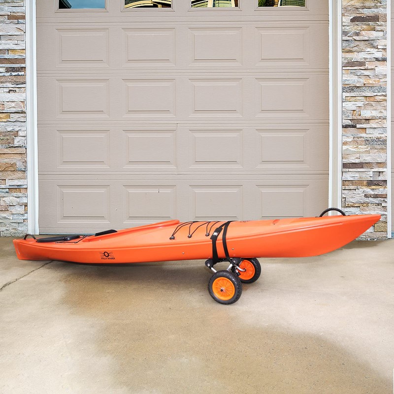 VEVOR Kayak Cart, 250lbs Load Capacity, Foldable Kayak Dolly Aluminum