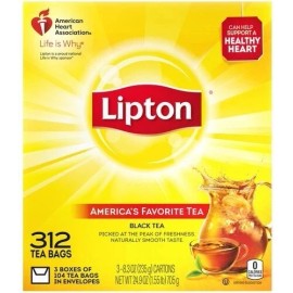Lipton Tea, Black, 312 bags