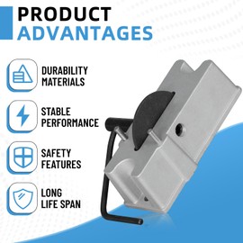 66785 66786 Upgraded Manual Piston Ring Filer Compatible with 120 Grit Carbide Grinding Wheel