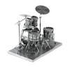 Metal Earth Drum Set 3D Metal Model Kit Bundle with