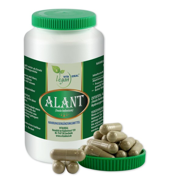 Vitaide Vegan® Eleante Root (Inula Helenium) 360 Vegetable Capsules 450