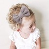 Baby Girl Headband and Bows Nylon Headwrap Super Soft Stretchy