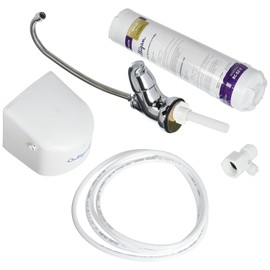 Culligan US 1 EZ-Change Under-Sink Drinking Water Filtration System with Dedicated Faucet and Filter, 3,000 Gallon, Chrome