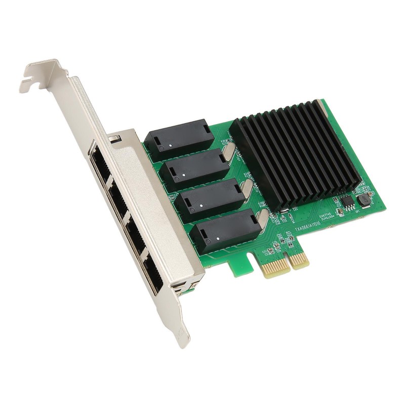 PCIe Network Card 10 100 1000Mbps NIC Controller Easy Installation