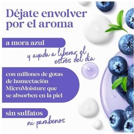 Dove Body Wash Mora Azul Blueberry Moon Milk 905