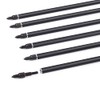 28 Inch Carbon Archery Arrows, Shaft Spine 500 with Removable