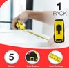 5 Metre Retractable Tape Measure with Dual Break Button Design,