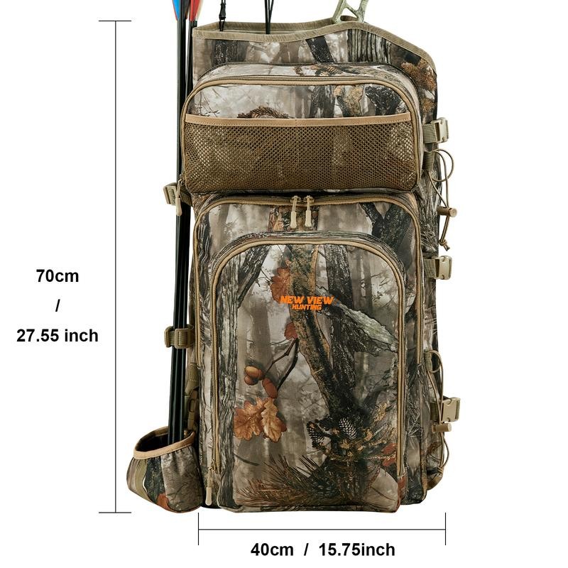 NEW VIEW Bow Hunting Backpack for Men, Camo Backpack with