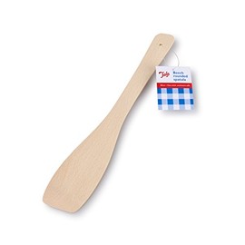 Tala FSC Certified Beechwood Slotted Spatula, Beige, 30cm
