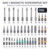 Magnetic Ratchet Screwdriver Set (43-in-1), Multi-Function DIY Mini Ratchet Screwdriver