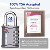 SURE LOCK TSA Accepted 4 Dig Heavy Duty Big Combination