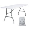 Lakhow Folding Table 6ft Plastic Table Indoor & Outdoor for