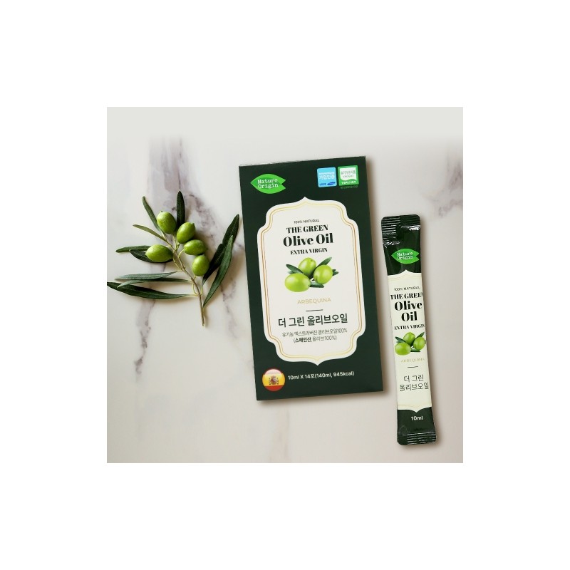 The Green Olive Oil 10ml x 14 Packs / 더