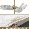 Set of 2 (Beige) Sheet Bed Pad Slip Prevention Clips,