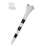 PRIDE GOLF TEE Golf Spikes 30 Count Golf Tees, White,