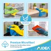 AIDEA Microfiber Cleaning Cloth, 100PK, Soft Absorbent Rags, Microfiber Towels