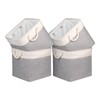 Univivi Foldable Storage Basket Fabric 13 inch Cube Storage Bins