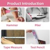 Home Tool Kit 24PCs - Pink Home DIY Repair Tool